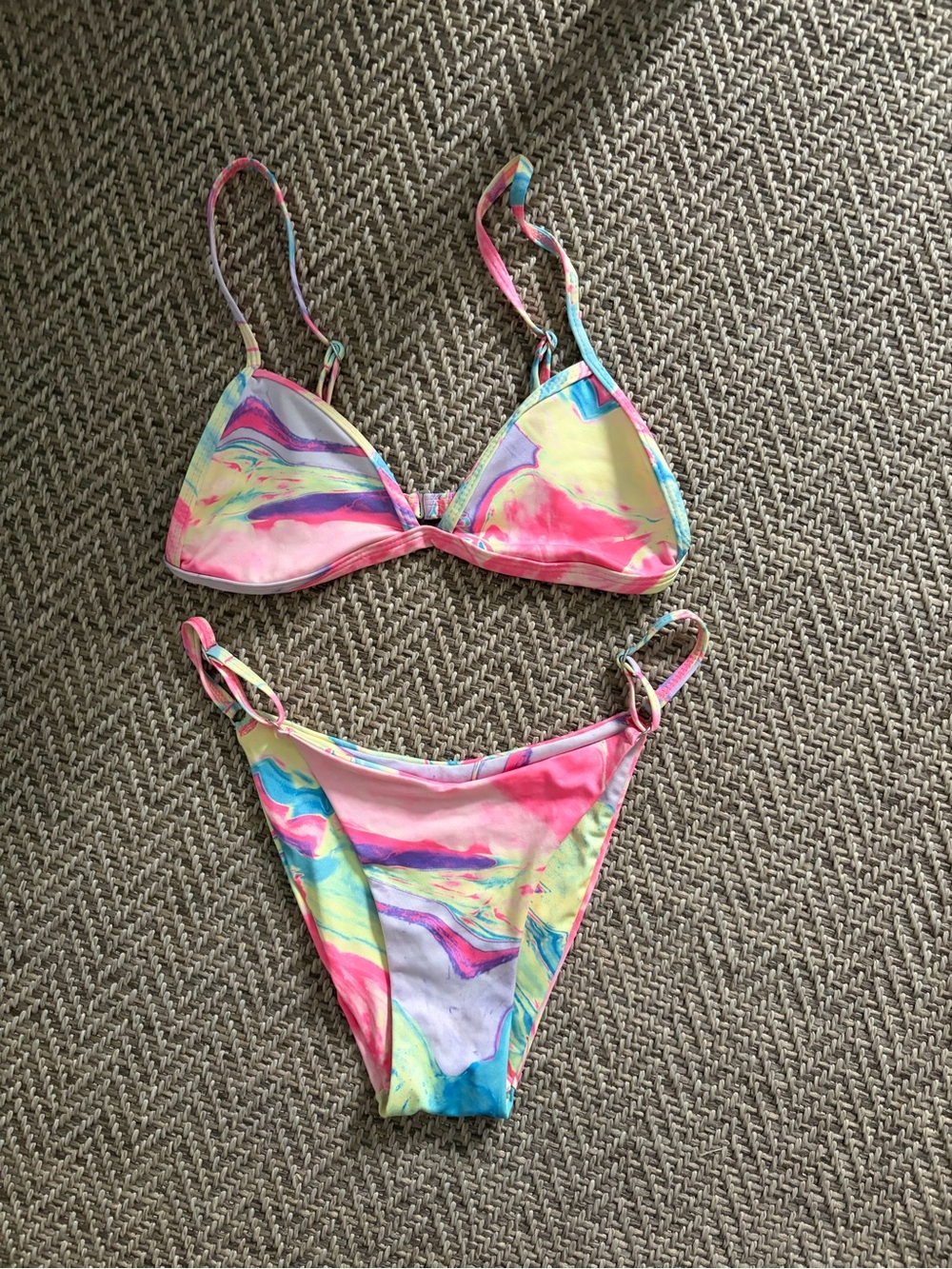One one swim tiedye bikini